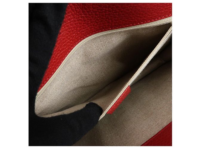 Borsa a tracolla in pelle Gucci Interlocking G con catena 510303 - vista 16