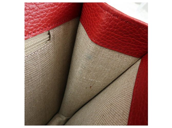 Borsa a tracolla in pelle Gucci Interlocking G con catena 510303 - vista 17