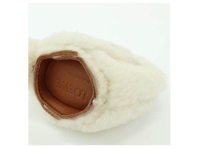 LOEWE Monedero de piel y lana Rabbit White - vista 10