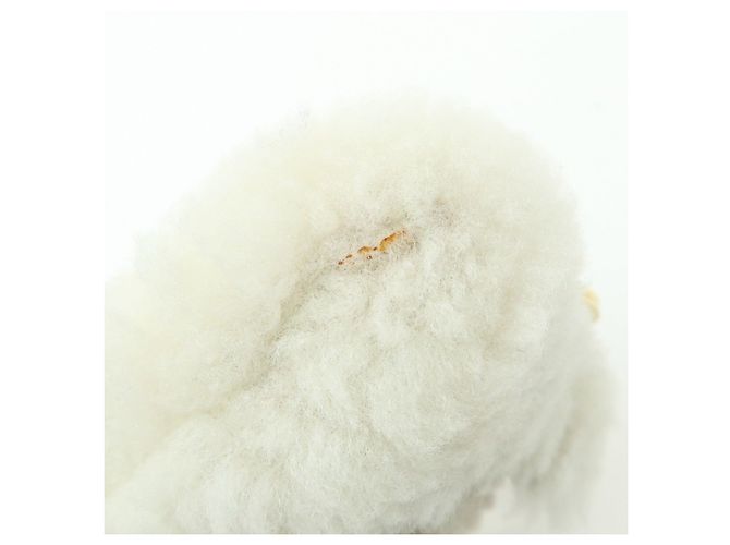 LOEWE Monedero de piel y lana Rabbit White - vista 18