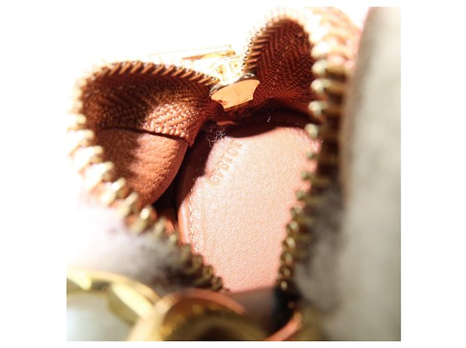 LOEWE Monedero de piel y lana Rabbit White - vista 20