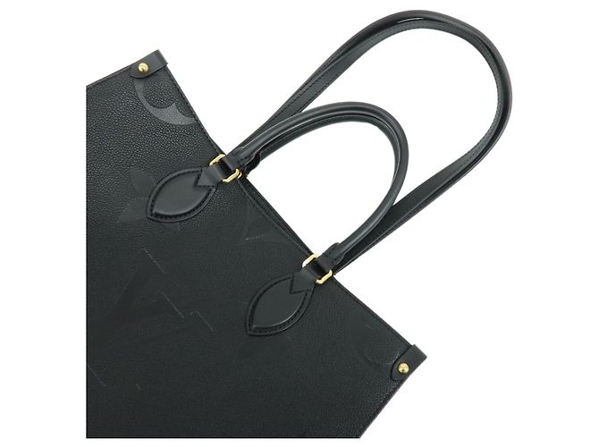 Borsa a mano Louis Vuitton Monogram Empreinte On The Go MM Noir M45595 - vista 4