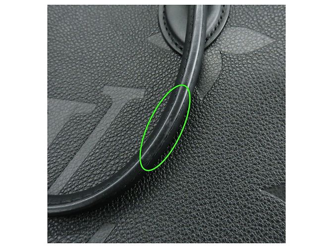 Borsa a mano Louis Vuitton Monogram Empreinte On The Go MM Noir M45595 - vista 6