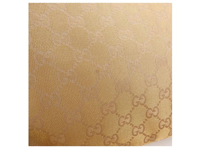 Borsa a tracolla e borsa a mano GUCCI Abbey Canvas Leather Rosa Beige 130738 - vista 18