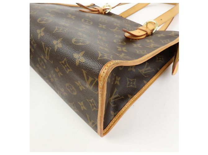 Borsa a tracolla Louis Vuitton Monogram Popincourt Haut Brown M40007 - vista 11