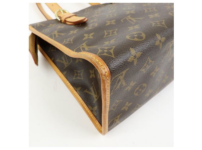 Borsa a tracolla Louis Vuitton Monogram Popincourt Haut Brown M40007 - vista 12