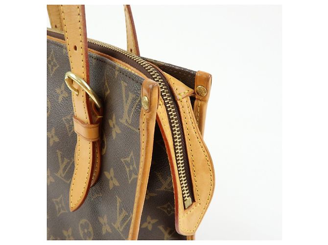 Borsa a tracolla Louis Vuitton Monogram Popincourt Haut Brown M40007 - vista 14