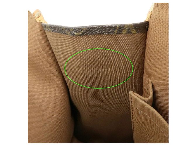 Borsa a tracolla Louis Vuitton Monogram Popincourt Haut Brown M40007 - vista 22