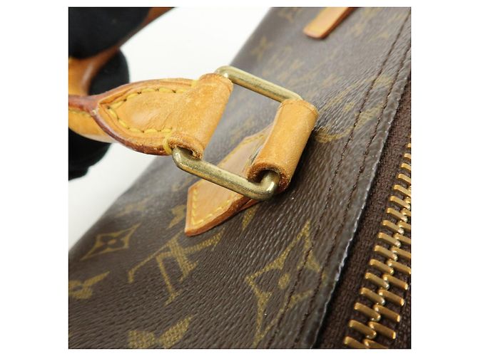 Louis Vuitton Monogram Speedy 25 Boston Bag Hand Bag Brown M41528 - vista 10