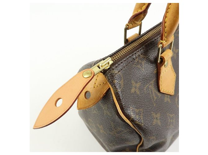 Louis Vuitton Monogram Speedy 25 Boston Bag Hand Bag Brown M41528 - vista 16