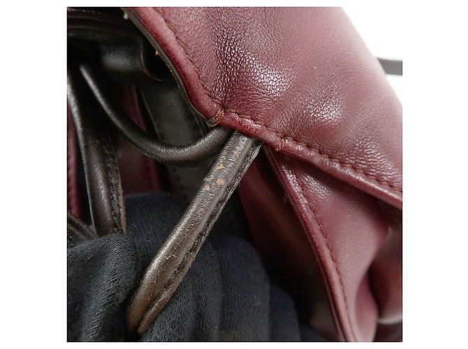 Borsa a tracolla e a spalla LOEWE Anagram in pelle nappa viola - vista 16