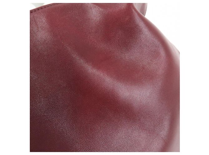 Borsa a tracolla e a spalla LOEWE Anagram in pelle nappa viola - vista 17