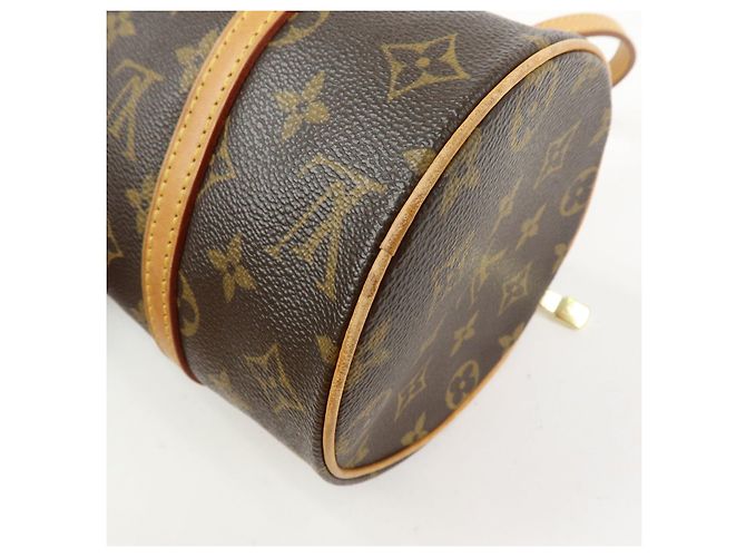 Borsa Louis Vuitton Monogram Papillon 26 Brown M51386 - vista 13
