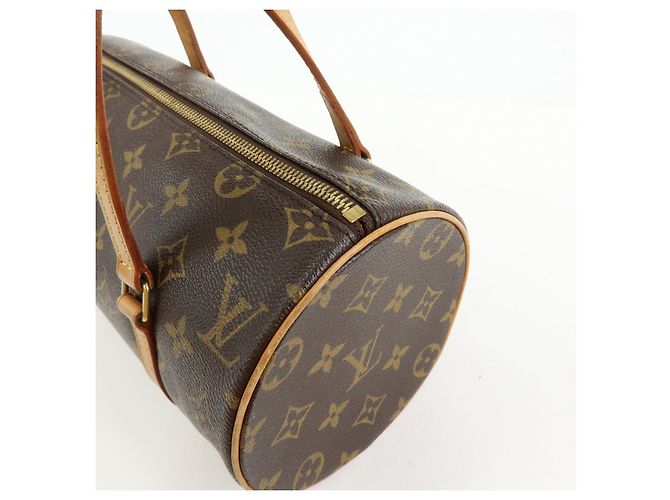 Borsa Louis Vuitton Monogram Papillon 26 Brown M51386 - vista 14