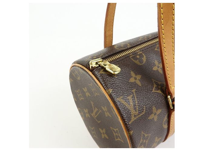 Borsa Louis Vuitton Monogram Papillon 26 Brown M51386 - vista 15