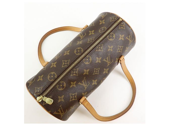 Borsa Louis Vuitton Monogram Papillon 26 Brown M51386 - vista 16
