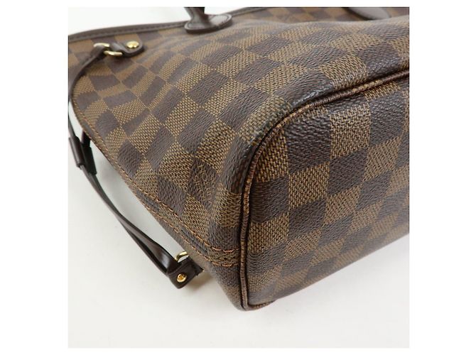 Borsa Louis Vuitton Damier Neverfull PM Borsa a Spalla Ebene N51109 - vista 10