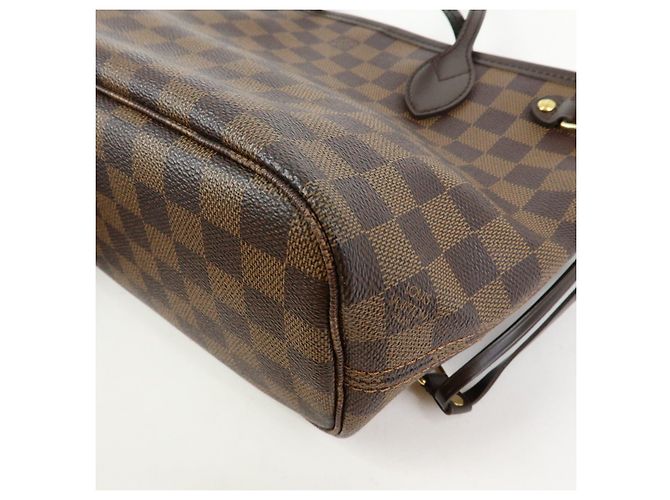 Borsa Louis Vuitton Damier Neverfull PM Borsa a Spalla Ebene N51109 - vista 11