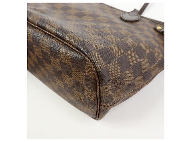 Borsa Louis Vuitton Damier Neverfull PM Borsa a Spalla Ebene N51109 - vista 13