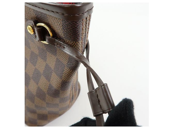 Borsa Louis Vuitton Damier Neverfull PM Borsa a Spalla Ebene N51109 - vista 16