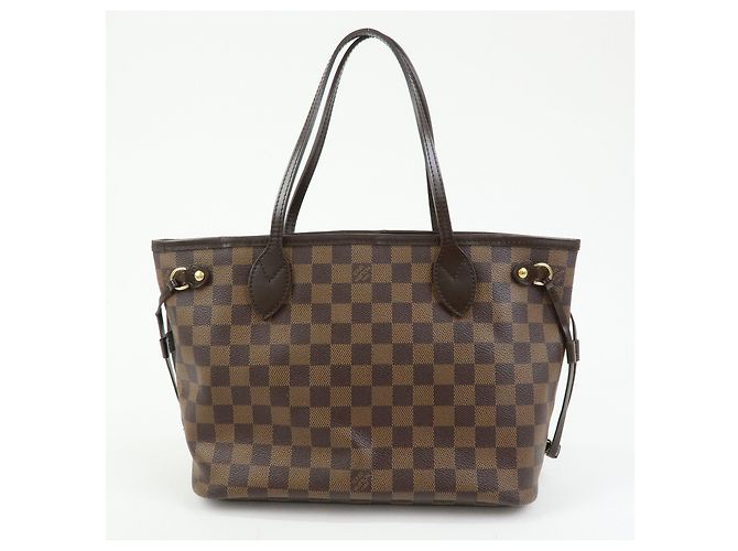 Borsa Louis Vuitton Damier Neverfull PM Borsa a Spalla Ebene N51109 - vista 2