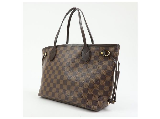 Borsa Louis Vuitton Damier Neverfull PM Borsa a Spalla Ebene N51109 - vista 3