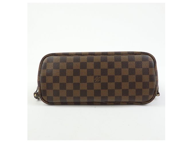 Borsa Louis Vuitton Damier Neverfull PM Borsa a Spalla Ebene N51109 - vista 5