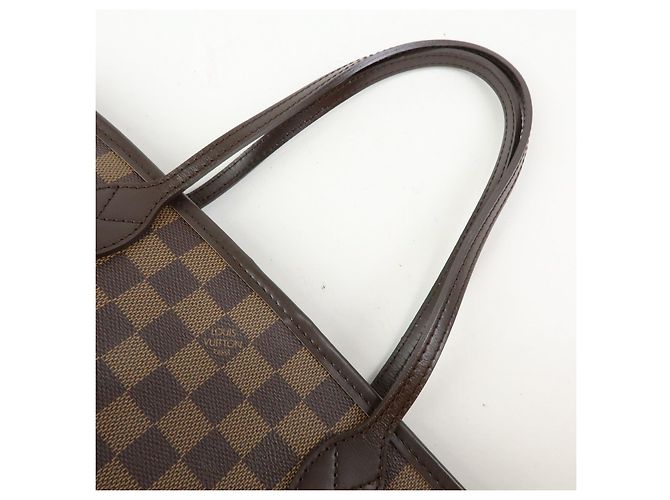 Borsa Louis Vuitton Damier Neverfull PM Borsa a Spalla Ebene N51109 - vista 6