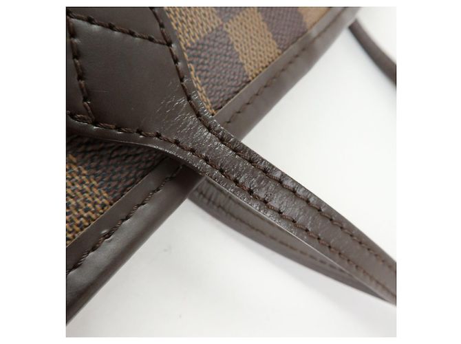 Borsa Louis Vuitton Damier Neverfull PM Borsa a Spalla Ebene N51109 - vista 7