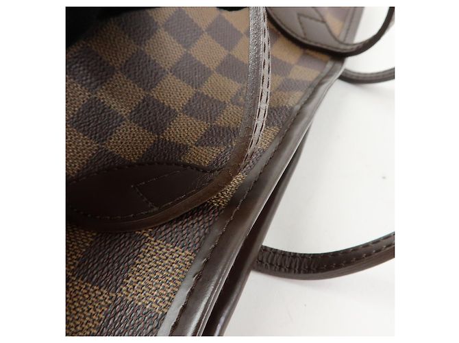 Borsa Louis Vuitton Damier Neverfull PM Borsa a Spalla Ebene N51109 - vista 8