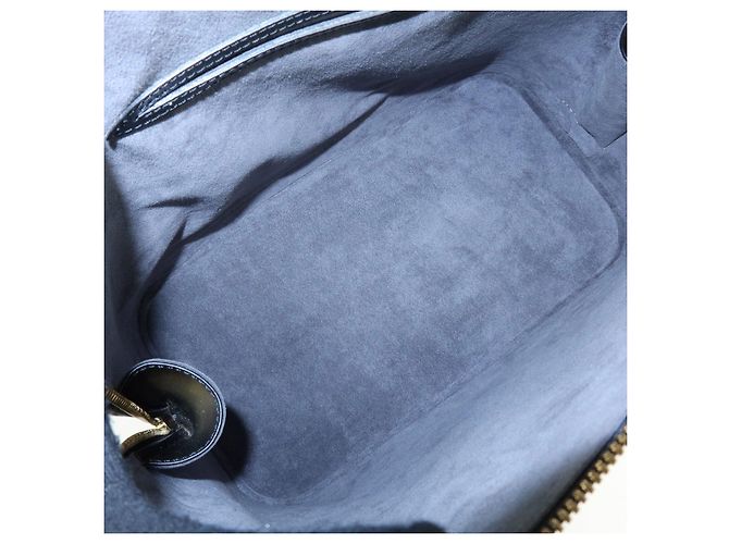 Louis Vuitton Epi Alma PM Leather Hand Bag Noir Black M52142 - vista 19