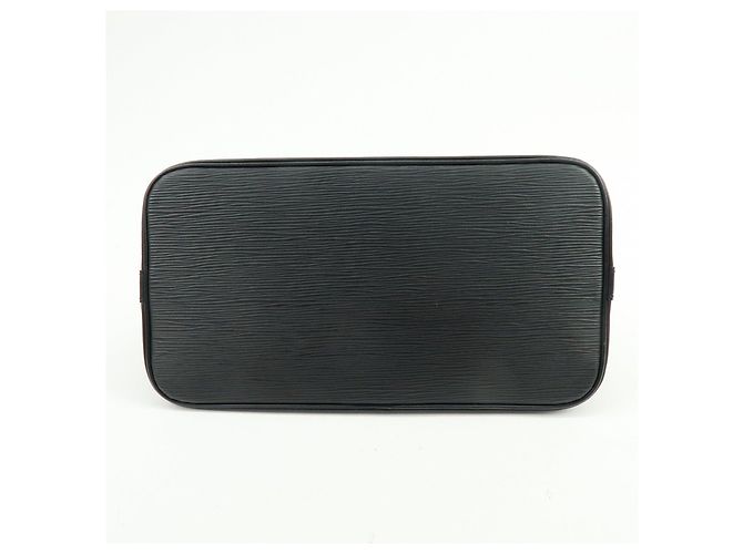Louis Vuitton Epi Alma PM Leather Hand Bag Noir Black M52142 - vista 5