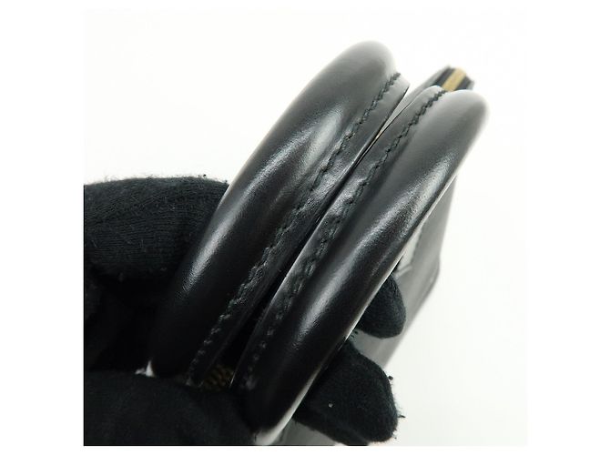 Louis Vuitton Epi Alma PM Leather Hand Bag Noir Black M52142 - vista 6