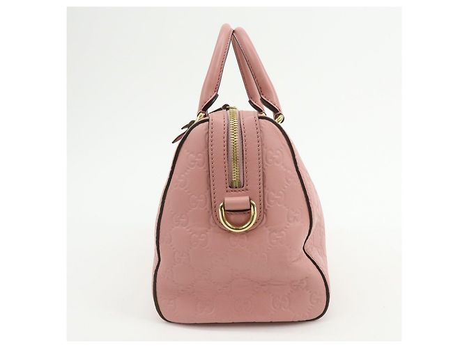 GUCCI Borsa a spalla e a mano 2Way in pelle Guccissima Rosa 453573 - vista 17