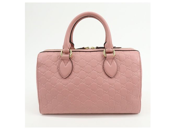 GUCCI Borsa a spalla e a mano 2Way in pelle Guccissima Rosa 453573 - vista 2