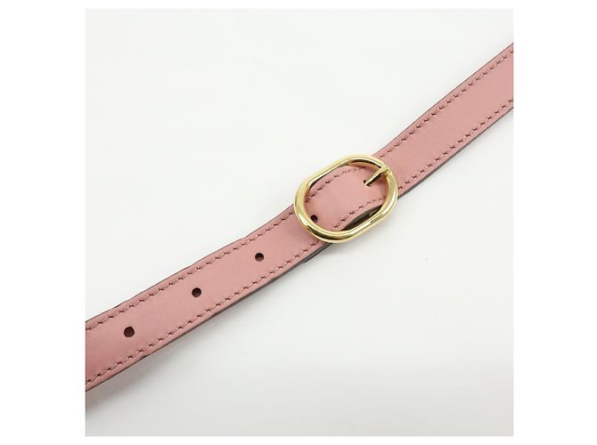 GUCCI Borsa a spalla e a mano 2Way in pelle Guccissima Rosa 453573 - vista 7