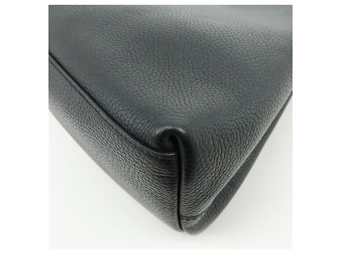 Borsa a tracolla in pelle GUCCI SOHO Interlocking G Chain Nero 536196 - vista 11