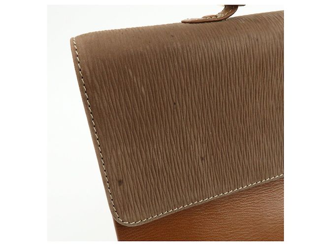Borsa a tracolla e borsa a mano 2Way LOEWE Velazquez in pelle scamosciata Marrone - vista 15