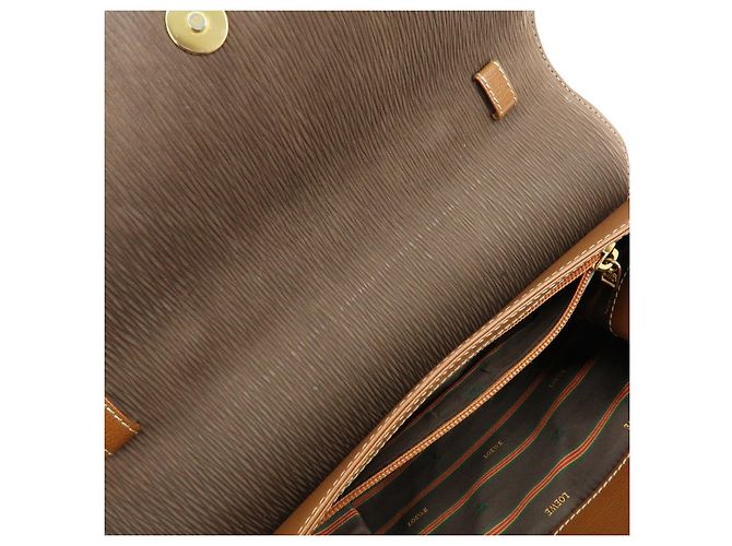 Borsa a tracolla e borsa a mano 2Way LOEWE Velazquez in pelle scamosciata Marrone - vista 22