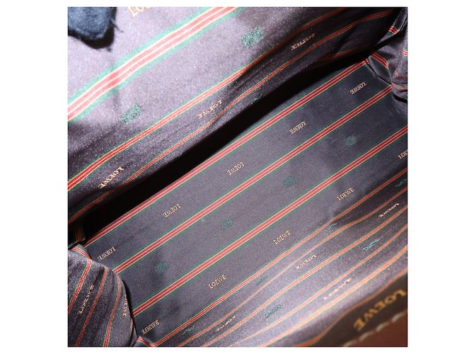 Borsa a tracolla e borsa a mano 2Way LOEWE Velazquez in pelle scamosciata Marrone - vista 23