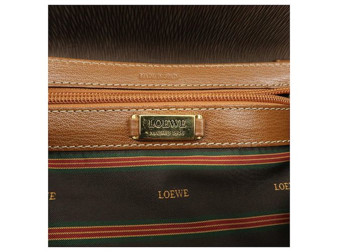 Borsa a tracolla e borsa a mano 2Way LOEWE Velazquez in pelle scamosciata Marrone - vista 24