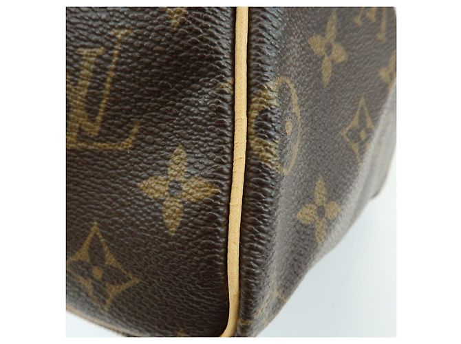 Borsa a mano Louis Vuitton Monogram Speedy 25 Boston Bag Marrone M41528 - vista 16