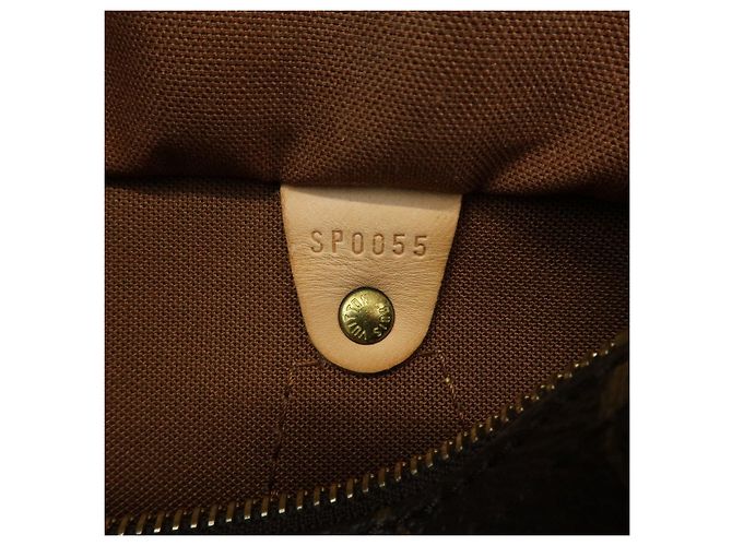 Borsa a mano Louis Vuitton Monogram Speedy 25 Boston Bag Marrone M41528 - vista 24