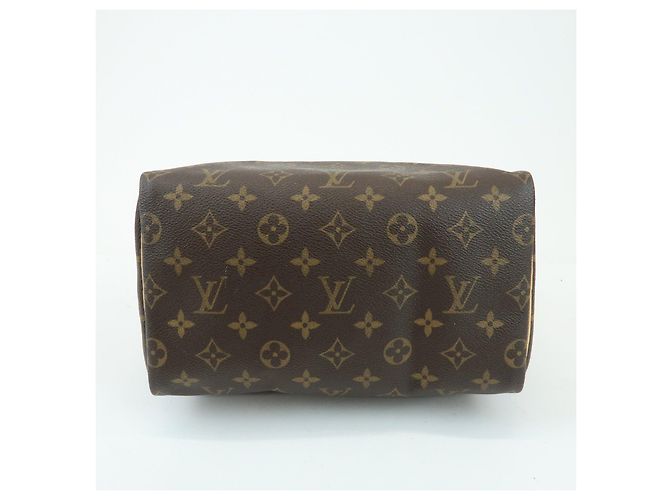 Borsa a mano Louis Vuitton Monogram Speedy 25 Boston Bag Marrone M41528 - vista 5