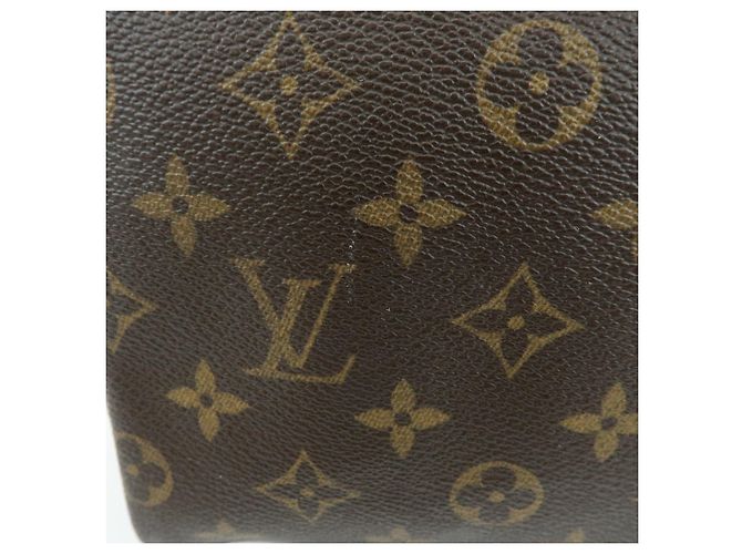 Borsa a mano Louis Vuitton Monogram Speedy 25 Boston Bag Marrone M41528 - vista 6