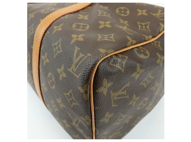 Louis Vuitton Monogram Sac Souple 35 Boston Bag Brown M41626 - vista 10