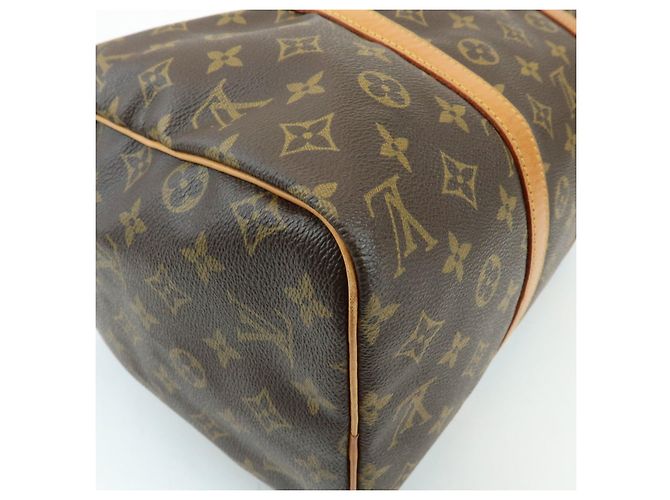 Louis Vuitton Monogram Sac Souple 35 Boston Bag Brown M41626 - vista 11