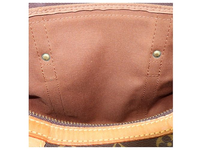 Louis Vuitton Monogram Sac Souple 35 Boston Bag Brown M41626 - vista 18