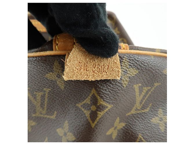 Louis Vuitton Monogram Sac Souple 35 Boston Bag Brown M41626 - vista 22