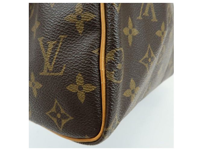 Louis Vuitton Monogram Speedy 25 Boston Bag Hand Bag Brown M41528 - vista 16